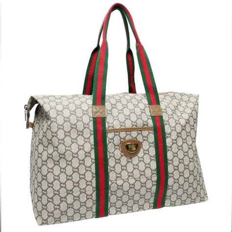 GUCCI GG PLUS EXTRA LARGE TOTE Sherry Line FIOCCHI 